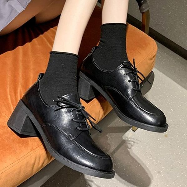 dress shoes mary jane gothic pu leather platform high heel women's pumps 2021 autumn lace-up thick punk casual boots, Black
dress shoes mary jane gothic pu leather platform high heel women's pumps 2021 autumn lace-up thick punk casual boots, Black
