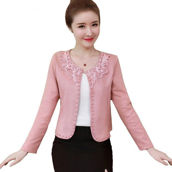 women's jackets women basic jacket 2021 spring and autumn suede short thin long sleeve cardigan windbreaker female casual outerwear, Black;brown
women's jackets women basic jacket 2021 spring and autumn suede short thin long sleeve cardigan windbreaker female casual outerwear, Black;brown