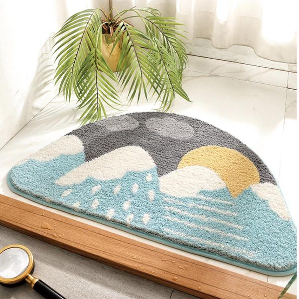 carpets bathroom mat modern simple fresh mountain soft microfiber carpet absorbent slip-resistant pad kitchen door floor artistic
carpets bathroom mat modern simple fresh mountain soft microfiber carpet absorbent slip-resistant pad kitchen door floor artistic