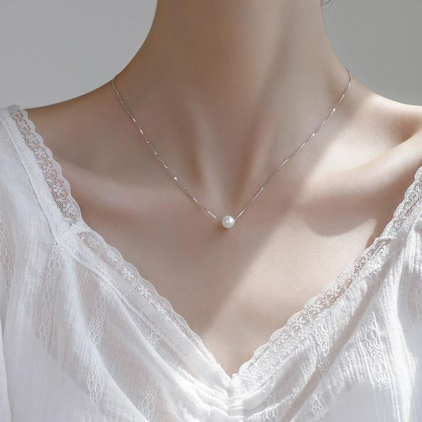 pendant necklaces necklace for women sterling silver female minority light luxury exquisite simple small grain imitation pearl fairy
pendant necklaces necklace for women sterling silver female minority light luxury exquisite simple small grain imitation pearl fairy
