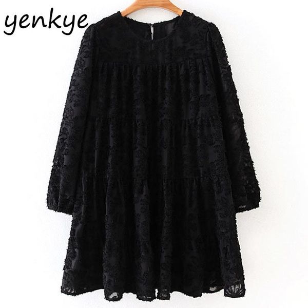 casual dresses vintage black textured weave loose dress women o neck lantern sleeve autumn short vestidos xzwm19178, Black;gray
casual dresses vintage black textured weave loose dress women o neck lantern sleeve autumn short vestidos xzwm19178, Black;gray