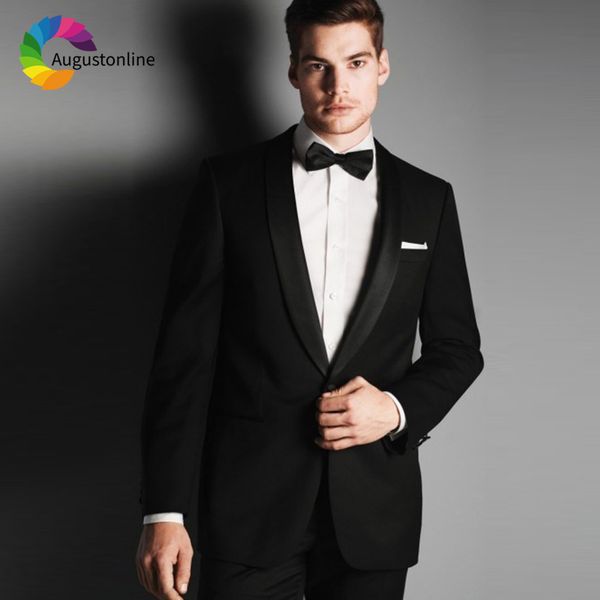 men's suits & blazers shawl lapel black men for wedding formal blazer slim fit custom made tailor tuxedo prom man costume hom, White;black
men's suits & blazers shawl lapel black men for wedding formal blazer slim fit custom made tailor tuxedo prom man costume hom, White;black