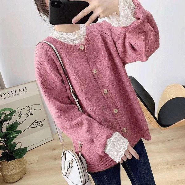 women's knits & tees peonfly o -neck knitted sweater casual women chic ladies clothes single-breasted cardigan long sleeve jacket, White
women's knits & tees peonfly o -neck knitted sweater casual women chic ladies clothes single-breasted cardigan long sleeve jacket, White