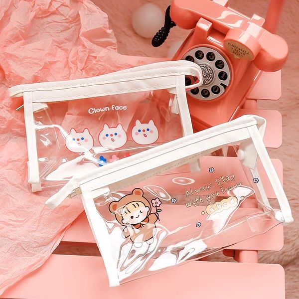 w&g creative quicksand cosmetic bag girl heart transparent pvc storage ins large capacity stationery bags & cases
w&g creative quicksand cosmetic bag girl heart transparent pvc storage ins large capacity stationery bags & cases