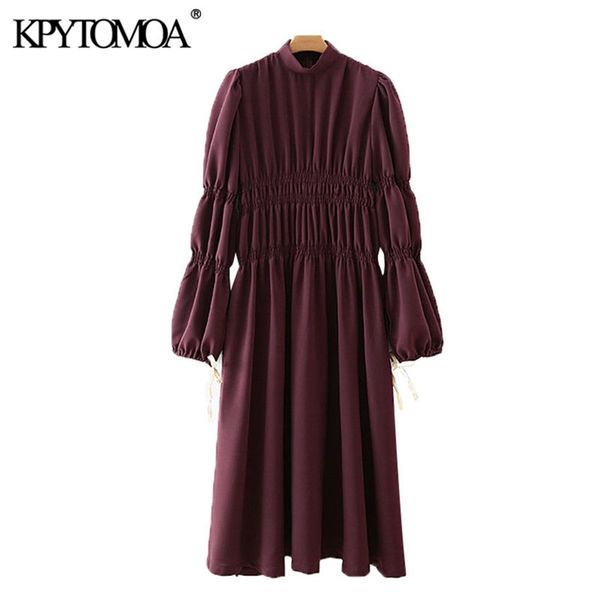 women chic fashion elastic gathering detail loose midi dress vintage long sleeve side vents female dresses mujer 210421, Black;gray
women chic fashion elastic gathering detail loose midi dress vintage long sleeve side vents female dresses mujer 210421, Black;gray