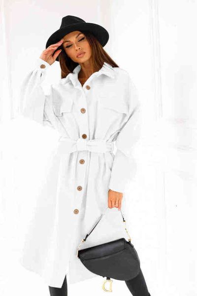 autumn and winter 2021 long sleeve v-neck button bandage wool coat women's wear, Black
autumn and winter 2021 long sleeve v-neck button bandage wool coat women's wear, Black