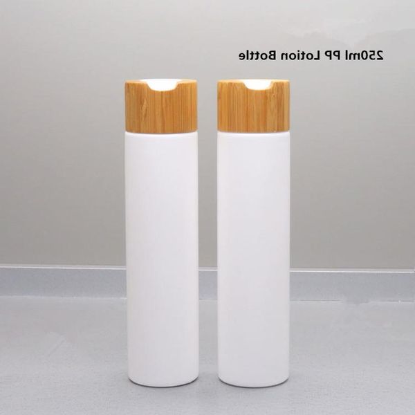 storage bottles & jars 250ml white plastic cosmetic emulsion bottle with bamboo press disc cap empty travel hair tonic/shampoo/body wash/lot
storage bottles & jars 250ml white plastic cosmetic emulsion bottle with bamboo press disc cap empty travel hair tonic/shampoo/body wash/lot