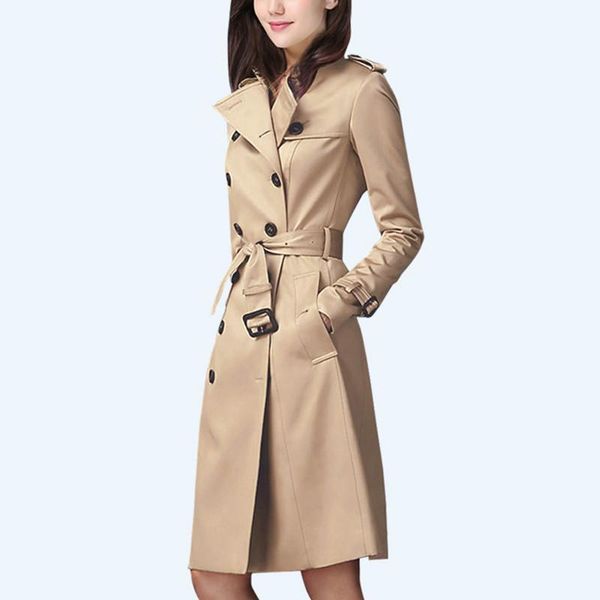women's trench coats kmetram coat women clothes 2021 streetwear spring korean long plus size sobretudo feminino my2671, Tan;black
women's trench coats kmetram coat women clothes 2021 streetwear spring korean long plus size sobretudo feminino my2671, Tan;black