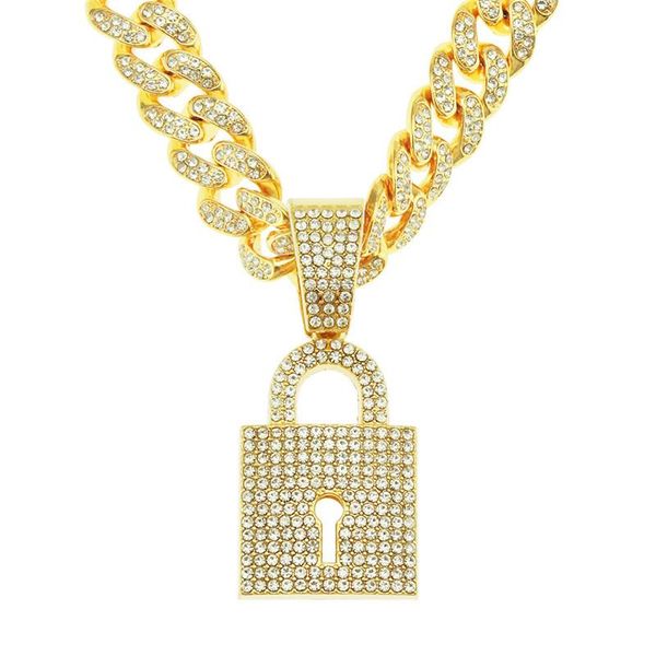 gold cuban chain with cubic zircon lock key pendant fashion chunky choker necklace for men women hip hop couple jewelry necklaces, Silver
gold cuban chain with cubic zircon lock key pendant fashion chunky choker necklace for men women hip hop couple jewelry necklaces, Silver