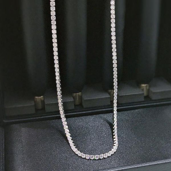 chains luxury 925 sterling silver covered with 3mm high carbon diamond necklace for women valentine's day anniversary jewelry 2021
chains luxury 925 sterling silver covered with 3mm high carbon diamond necklace for women valentine's day anniversary jewelry 2021