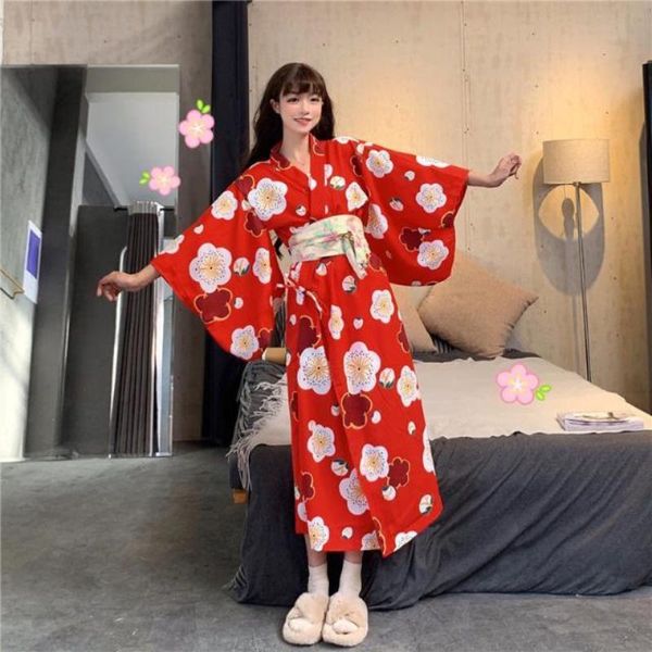 japanese style dress 2021 spring and summer cherry blossom girl printed kimono + belt two-piece set casual dresses, Black;gray
japanese style dress 2021 spring and summer cherry blossom girl printed kimono + belt two-piece set casual dresses, Black;gray