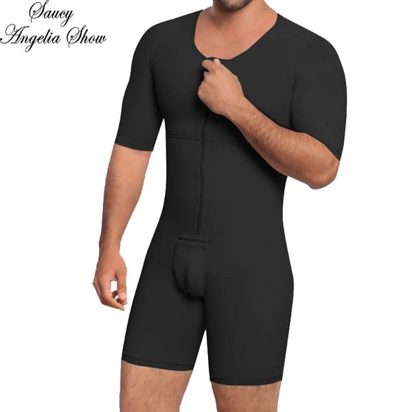 gym clothing saucy angelia mens sports wear zipper body shapers compress waist trainer fitness underwear male slimming bodysuits 6xl, White;black
gym clothing saucy angelia mens sports wear zipper body shapers compress waist trainer fitness underwear male slimming bodysuits 6xl, White;black