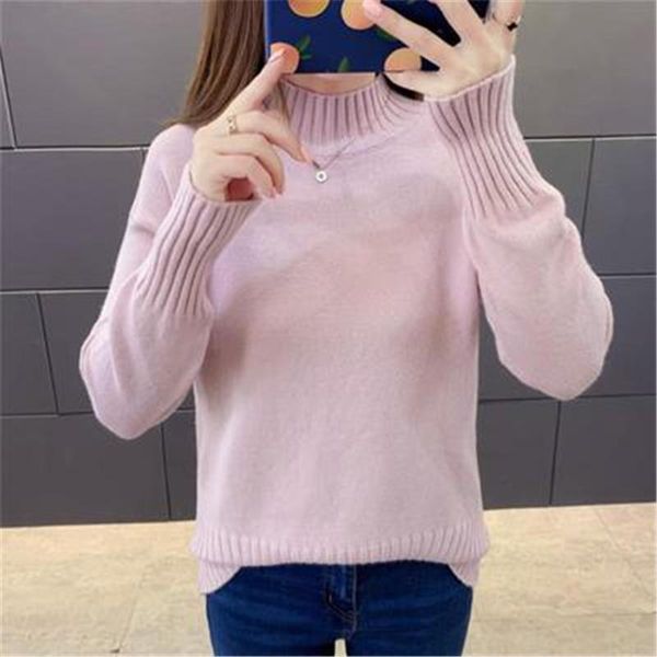 women's sweaters turtleneck sweater women 2021 winter pull femme female knitted pullover, White;black
women's sweaters turtleneck sweater women 2021 winter pull femme female knitted pullover, White;black
