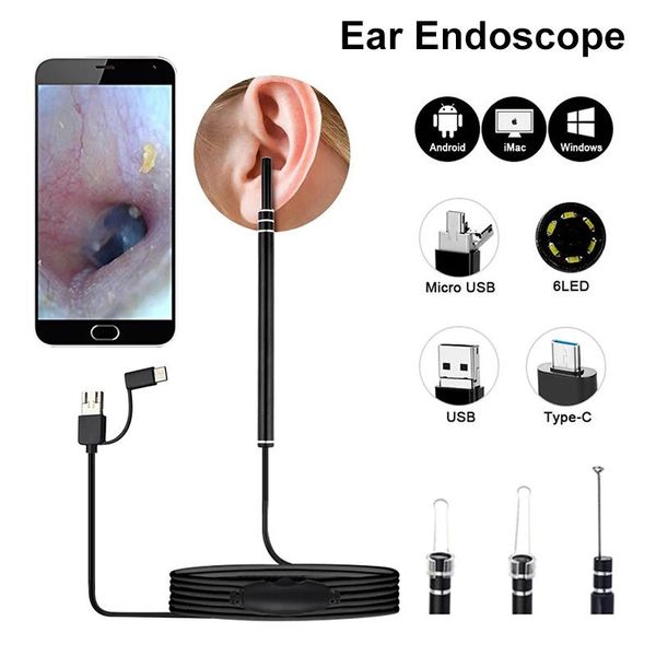 cameras 2m in ear cleaning endoscope usb visual spoon 5.5mm mini camera android pc picker otoscope borescope tool health care
cameras 2m in ear cleaning endoscope usb visual spoon 5.5mm mini camera android pc picker otoscope borescope tool health care