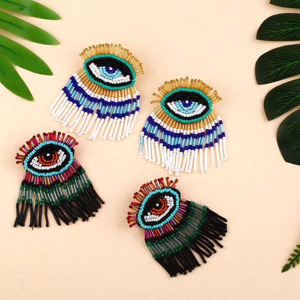 dangle & chandelier evil eye earrings women boho jewelry miyuki 2021 summer femme handmade seed bead weaving charm drop earring, Silver
dangle & chandelier evil eye earrings women boho jewelry miyuki 2021 summer femme handmade seed bead weaving charm drop earring, Silver