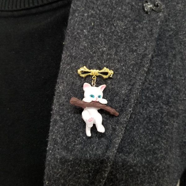 pins, brooches white cat with branches enamel pins cats cartoon cute funny animal backpack lapel custom badges jewelry for friends, Gray
pins, brooches white cat with branches enamel pins cats cartoon cute funny animal backpack lapel custom badges jewelry for friends, Gray