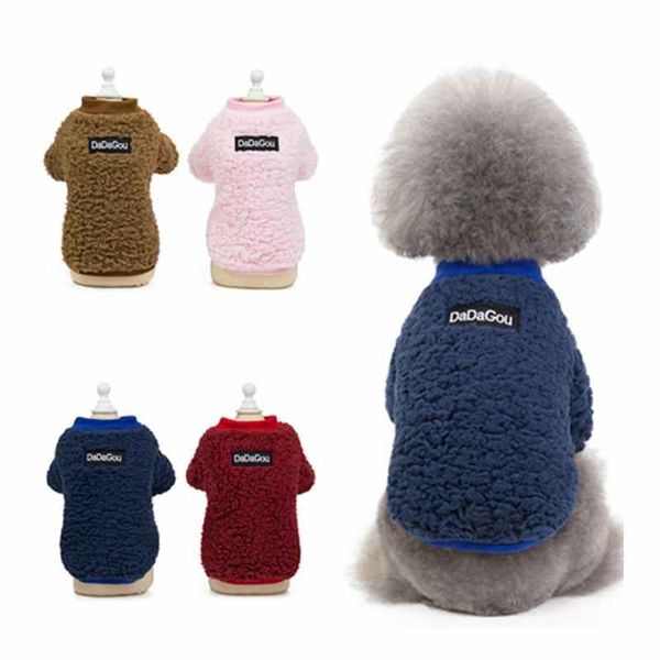 dog apparel pet clothes autumn winter two-legged sweater fleece thickening warm coat teddy dogs costume jackets supply
dog apparel pet clothes autumn winter two-legged sweater fleece thickening warm coat teddy dogs costume jackets supply