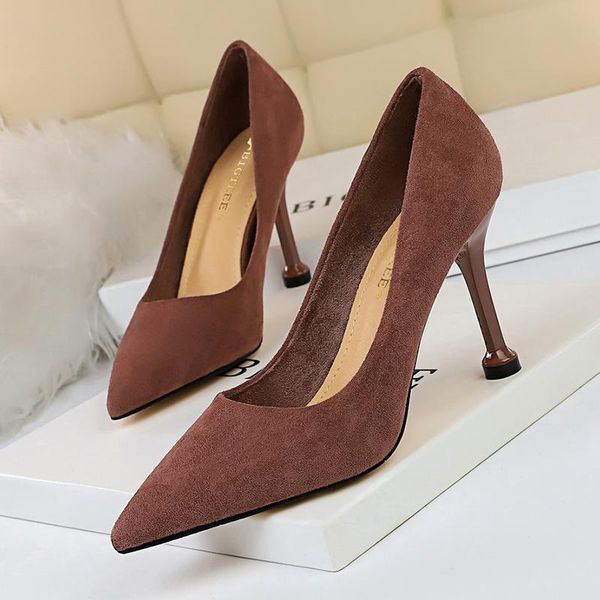 dress shoes 2021 ol office lady high heels woman pointed toe basic pumps women boat plus size zapatos mujer, Black
dress shoes 2021 ol office lady high heels woman pointed toe basic pumps women boat plus size zapatos mujer, Black