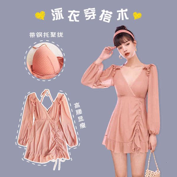 swimwear flat angle french solid color simple v tie steel support small chest gathered one-piece swimsuit bathing in spring, White;black
swimwear flat angle french solid color simple v tie steel support small chest gathered one-piece swimsuit bathing in spring, White;black