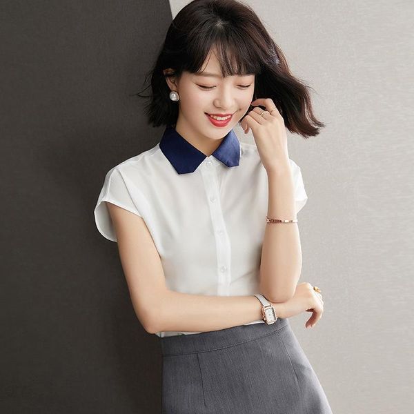women's blouses & shirts real s fashion temperament color contrast lapel plaid chiffon shirt women 2021 summer foreign style high end s, White
women's blouses & shirts real s fashion temperament color contrast lapel plaid chiffon shirt women 2021 summer foreign style high end s, White