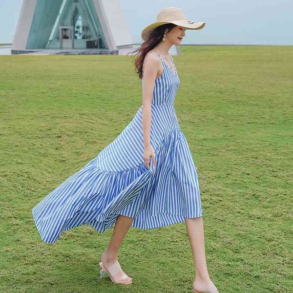 women's knits & tees blue v-neck striped irregular maxi es for women 2021 sleeveless long summer fashion beach vestidos 2qm5, White
women's knits & tees blue v-neck striped irregular maxi es for women 2021 sleeveless long summer fashion beach vestidos 2qm5, White