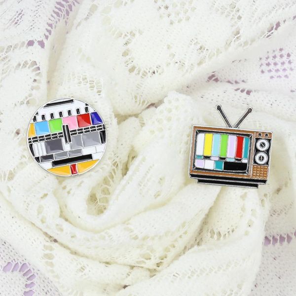 pins, brooches no signal enamel pin custom old-school tv screen for shirt lapel bag creative badge funny jewelry gift kids friends, Gray
pins, brooches no signal enamel pin custom old-school tv screen for shirt lapel bag creative badge funny jewelry gift kids friends, Gray