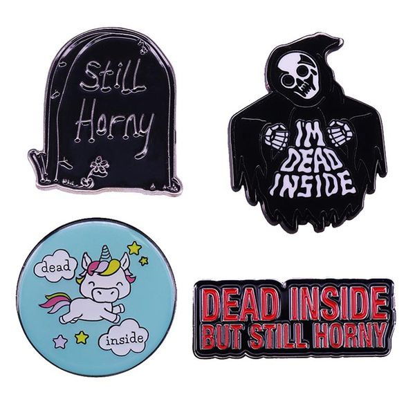 pins, brooches dead inside still horny pin emotional state game over sarcastic cranky antisocial humor badge depression mental health jewelr, Gray
pins, brooches dead inside still horny pin emotional state game over sarcastic cranky antisocial humor badge depression mental health jewelr, Gray