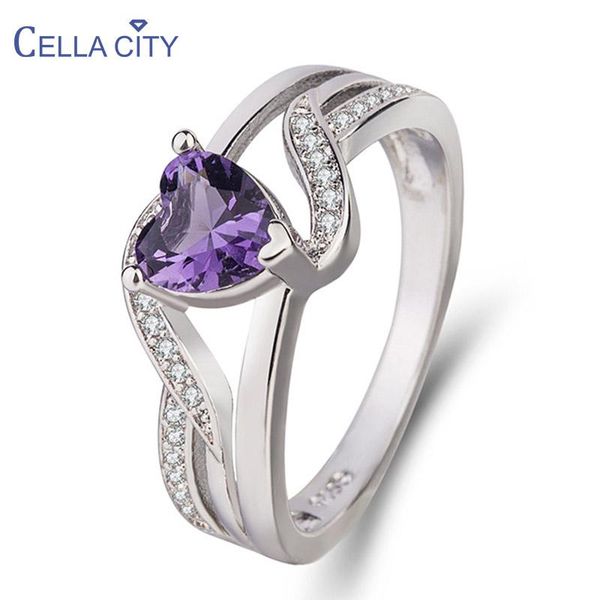 cluster rings cellacity heart shaped gemstones ring for women silver 925 jewelry sapphire amethyst ruby aquamarine crystal engagement, Golden;silver
cluster rings cellacity heart shaped gemstones ring for women silver 925 jewelry sapphire amethyst ruby aquamarine crystal engagement, Golden;silver