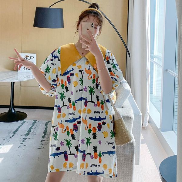 maternity dresses 28619# clothes summer short sleeves easy matching loose plus size dress pregnant women pregnancy, White
maternity dresses 28619# clothes summer short sleeves easy matching loose plus size dress pregnant women pregnancy, White
