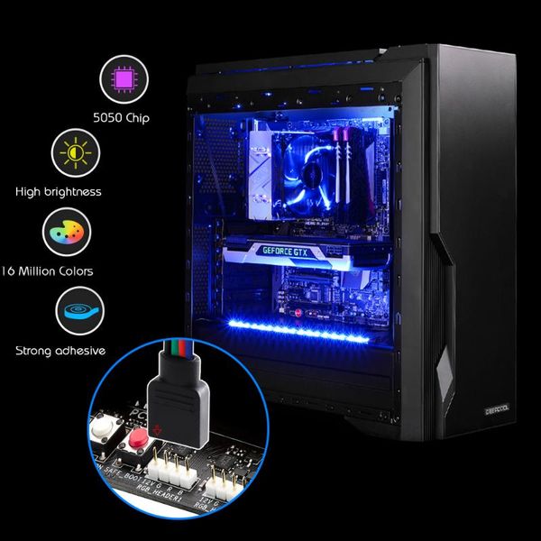 strips dc12v rgb 4pin led headers strip light add_header smd pc case decor,rgb motherboard control panel change colors
strips dc12v rgb 4pin led headers strip light add_header smd pc case decor,rgb motherboard control panel change colors