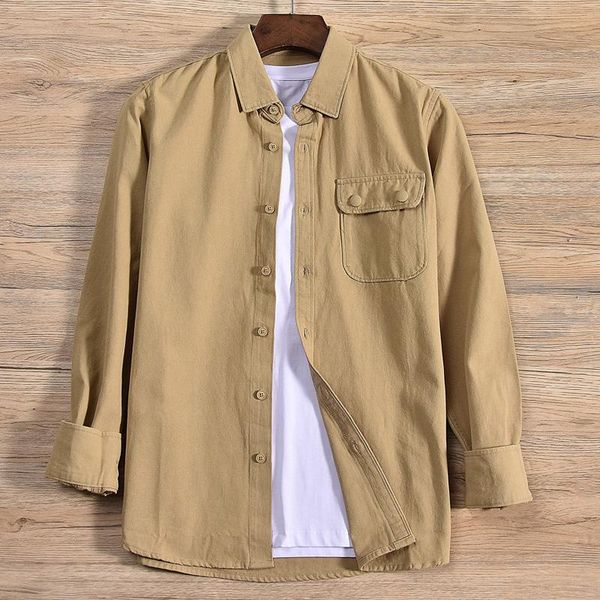 men's casual shirts men clothing 2021 spring long-sleeved loose solid color long-staple cotton, White;black
men's casual shirts men clothing 2021 spring long-sleeved loose solid color long-staple cotton, White;black