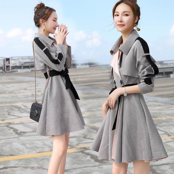women's trench coats coat for woman fashion designer patchwork female loose streetwear chic middle- long windbreaker autumn, Tan;black
women's trench coats coat for woman fashion designer patchwork female loose streetwear chic middle- long windbreaker autumn, Tan;black