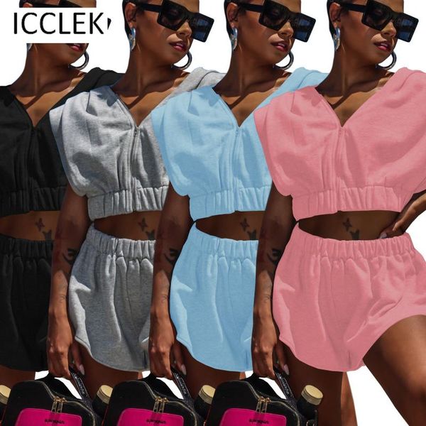 women's tracksuits icclek wholesale items plus size summer women fashion casual zipper shoulder pleated sleeveless two-piece suit, Gray
women's tracksuits icclek wholesale items plus size summer women fashion casual zipper shoulder pleated sleeveless two-piece suit, Gray