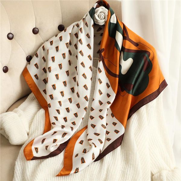 scarves 2021 spring women's square scarf silk animal horse print neck hijab bandana lady beach stoles headband female 90cm, Blue;gray
scarves 2021 spring women's square scarf silk animal horse print neck hijab bandana lady beach stoles headband female 90cm, Blue;gray