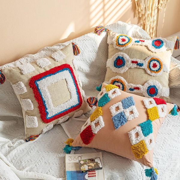 cushion/decorative pillow moroccan style ins tassel bohemian ethnic cushion pillowcase bed and breakfast living room waist
cushion/decorative pillow moroccan style ins tassel bohemian ethnic cushion pillowcase bed and breakfast living room waist