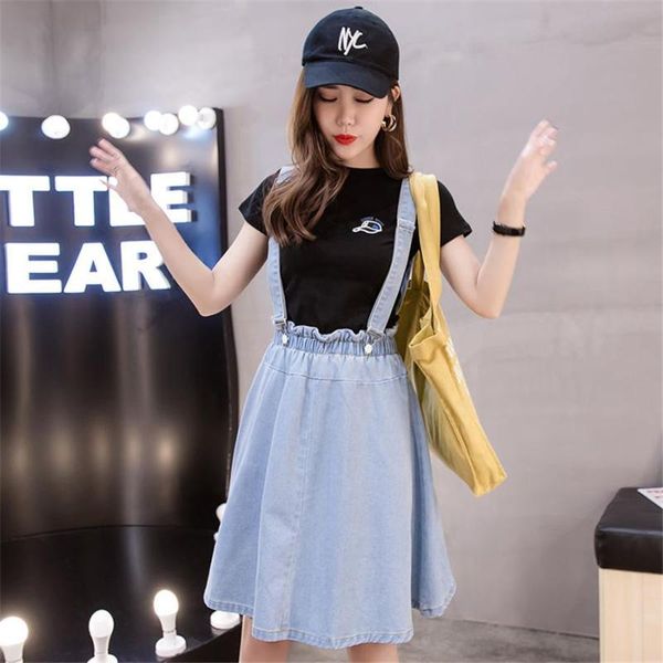 girls student knee lenghtthin fabric denim dress casual dresses fashion school style short 2021 selling trendy, Black;gray
girls student knee lenghtthin fabric denim dress casual dresses fashion school style short 2021 selling trendy, Black;gray