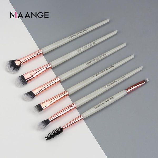 makeup brushes maange 6-piece eye brush set, shadow brush, mascara edge wand beauty tool kit
makeup brushes maange 6-piece eye brush set, shadow brush, mascara edge wand beauty tool kit