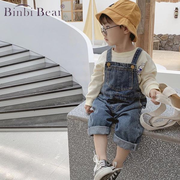 boys girls spring autumn casual all-match denim overalls children loose suspender trousers 1-5y jeans pants children's clothing jumpsui, Blue
boys girls spring autumn casual all-match denim overalls children loose suspender trousers 1-5y jeans pants children's clothing jumpsui, Blue