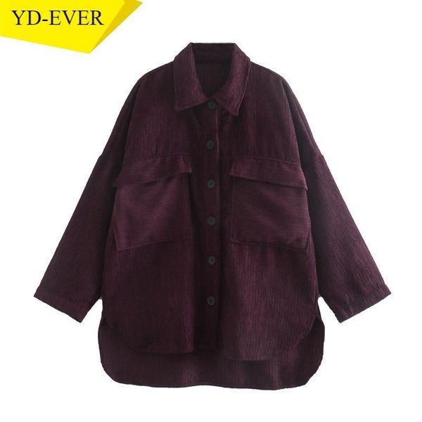 women wine red corduroy coats jacket loose long sleeves pocket ladies elegant autumn winter coat 3l50 women's jackets, Black;brown
women wine red corduroy coats jacket loose long sleeves pocket ladies elegant autumn winter coat 3l50 women's jackets, Black;brown