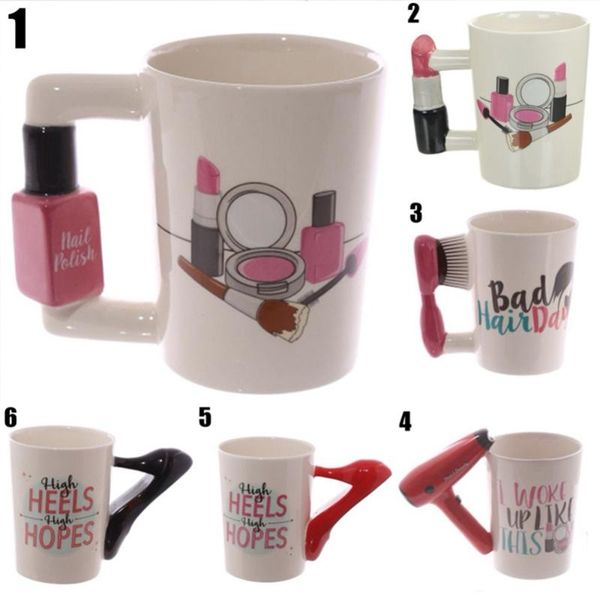creative ceramic mugs girl tools beauty kit specials nail polish handle tea coffee cup personalized for women gift
creative ceramic mugs girl tools beauty kit specials nail polish handle tea coffee cup personalized for women gift