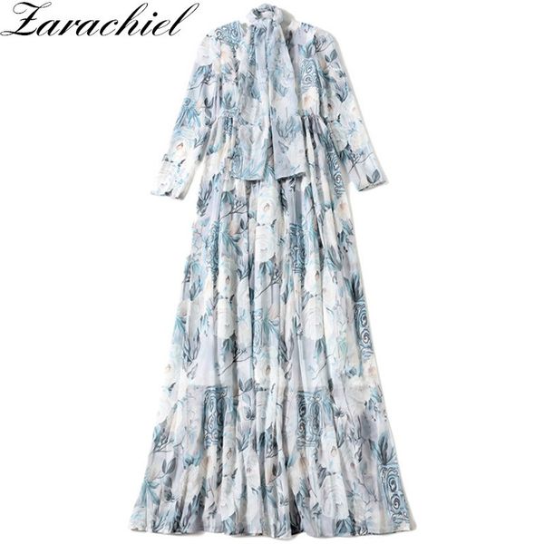 dresses summer runway holiday maxi women floral print boho beach vacation chiffon floor-length pleated es + scarf, Black;gray
dresses summer runway holiday maxi women floral print boho beach vacation chiffon floor-length pleated es + scarf, Black;gray