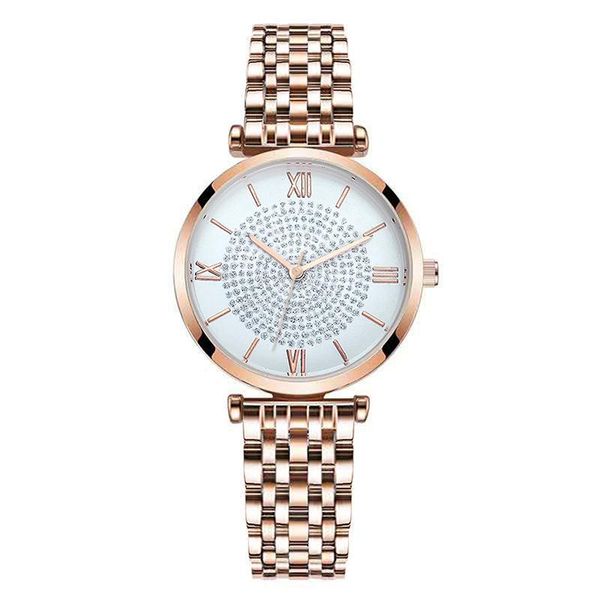 rose gold watch for woman fashion roman numeral stainless steel bracelet diamond starry sky gifts quartz clock drop wristwatches, Slivery;brown
rose gold watch for woman fashion roman numeral stainless steel bracelet diamond starry sky gifts quartz clock drop wristwatches, Slivery;brown