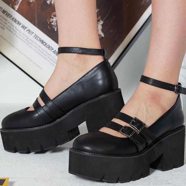 dress shoes 2021 pu leather sweet lolita style cosplay cool black gothic platform pumps woman chunky heels mary jane
dress shoes 2021 pu leather sweet lolita style cosplay cool black gothic platform pumps woman chunky heels mary jane