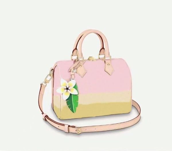 cross body speedy women shoulder bags gradient pastel tones street casual handbag m45724
cross body speedy women shoulder bags gradient pastel tones street casual handbag m45724