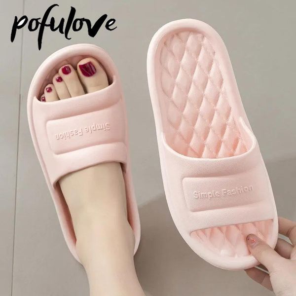 slippers pofulove women flat indoor home house bathroom non slip slipper sliders eva sandals girls pink simple zapatos de mujer, Black
slippers pofulove women flat indoor home house bathroom non slip slipper sliders eva sandals girls pink simple zapatos de mujer, Black