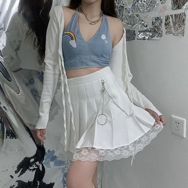 skirts black mini goth skirt 2021 high waist cute girls school gothic lolita women harajuku punk white lace trim pleated
skirts black mini goth skirt 2021 high waist cute girls school gothic lolita women harajuku punk white lace trim pleated
