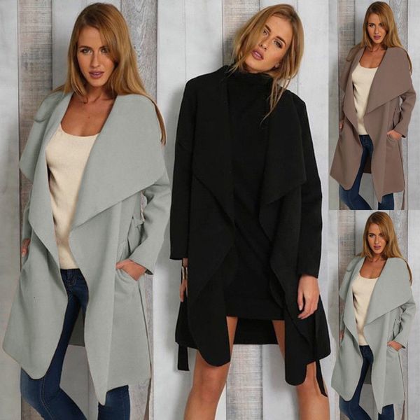 women's wool & blends lamb coat women jackets spring and autumn fashion v neck lace up pocket long sleeve womens clo ccl7, Black
women's wool & blends lamb coat women jackets spring and autumn fashion v neck lace up pocket long sleeve womens clo ccl7, Black