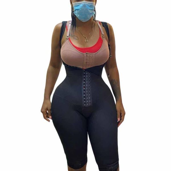 women's shapers knee length underbust body shaper fajas for women postpartum girdle, Black;white
women's shapers knee length underbust body shaper fajas for women postpartum girdle, Black;white