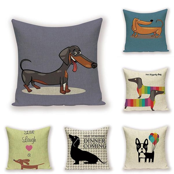 cushion/decorative pillow dachshund dogs cushion cover kids gift 45cmx45cm linen animals puppy pillows covers sausage throw cases custom pil
cushion/decorative pillow dachshund dogs cushion cover kids gift 45cmx45cm linen animals puppy pillows covers sausage throw cases custom pil