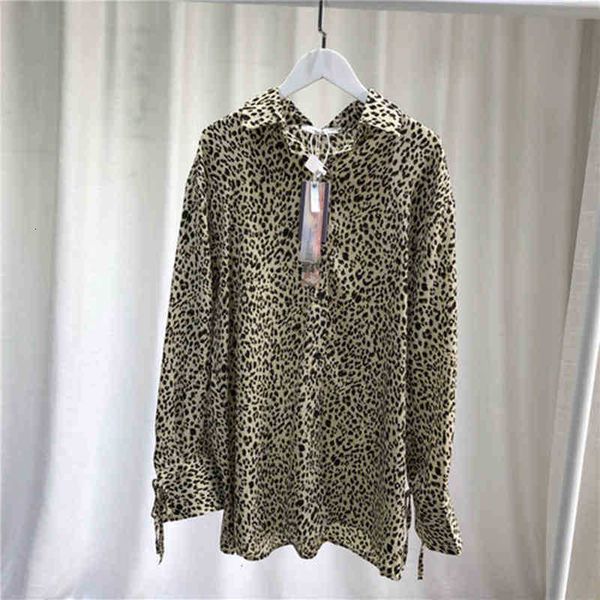 women's blouses & shirts arrival spring autumn women long sleeve loose leopard all-matched casual turn-down collar blouse fem ae8e, White
women's blouses & shirts arrival spring autumn women long sleeve loose leopard all-matched casual turn-down collar blouse fem ae8e, White